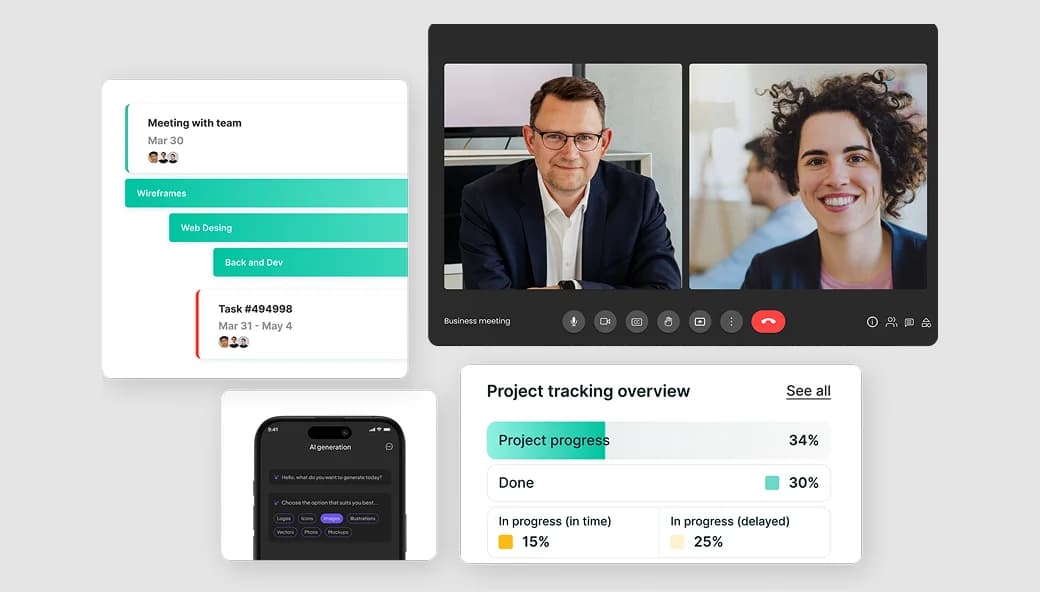 Process card video preview