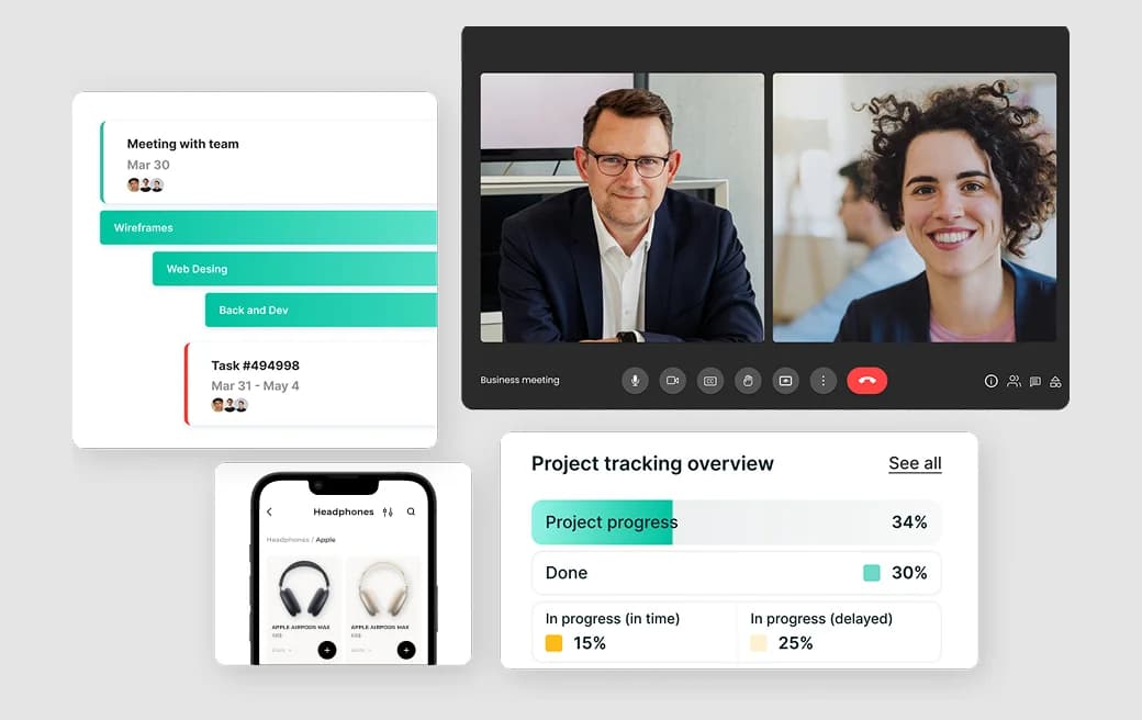 Process card video preview